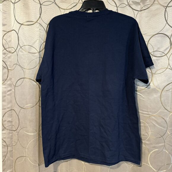 Houston Astros 2017 World Series Champions MLB L T-Shirt Navy Men's Fanatics - Picture 5 of 7